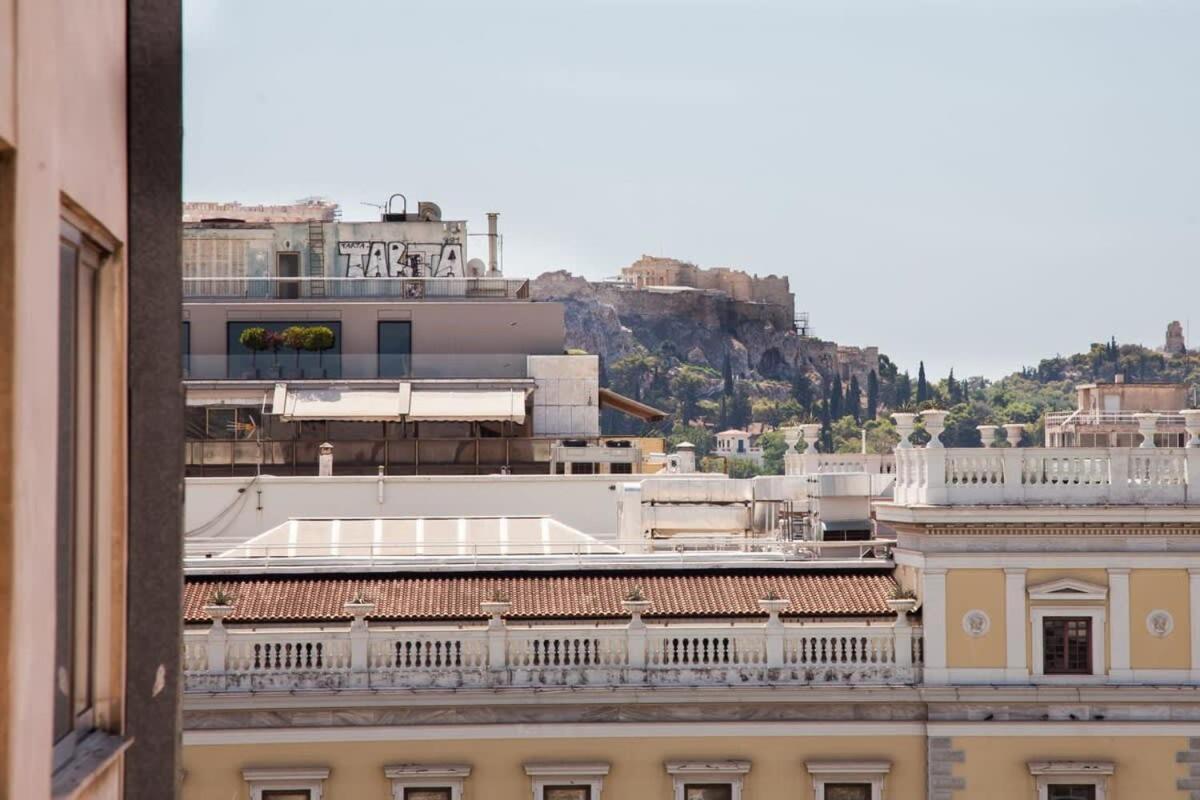 Contemporary And Chic Apartment In Central Athena Bagian luar foto